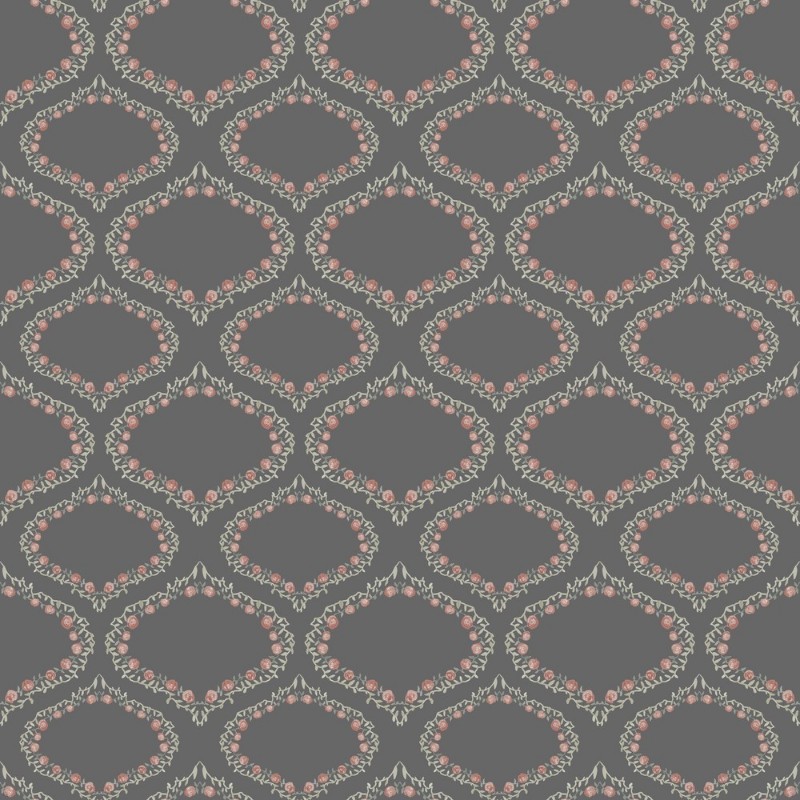 Bild på Ogee and Roses in Mud - 1033401-02